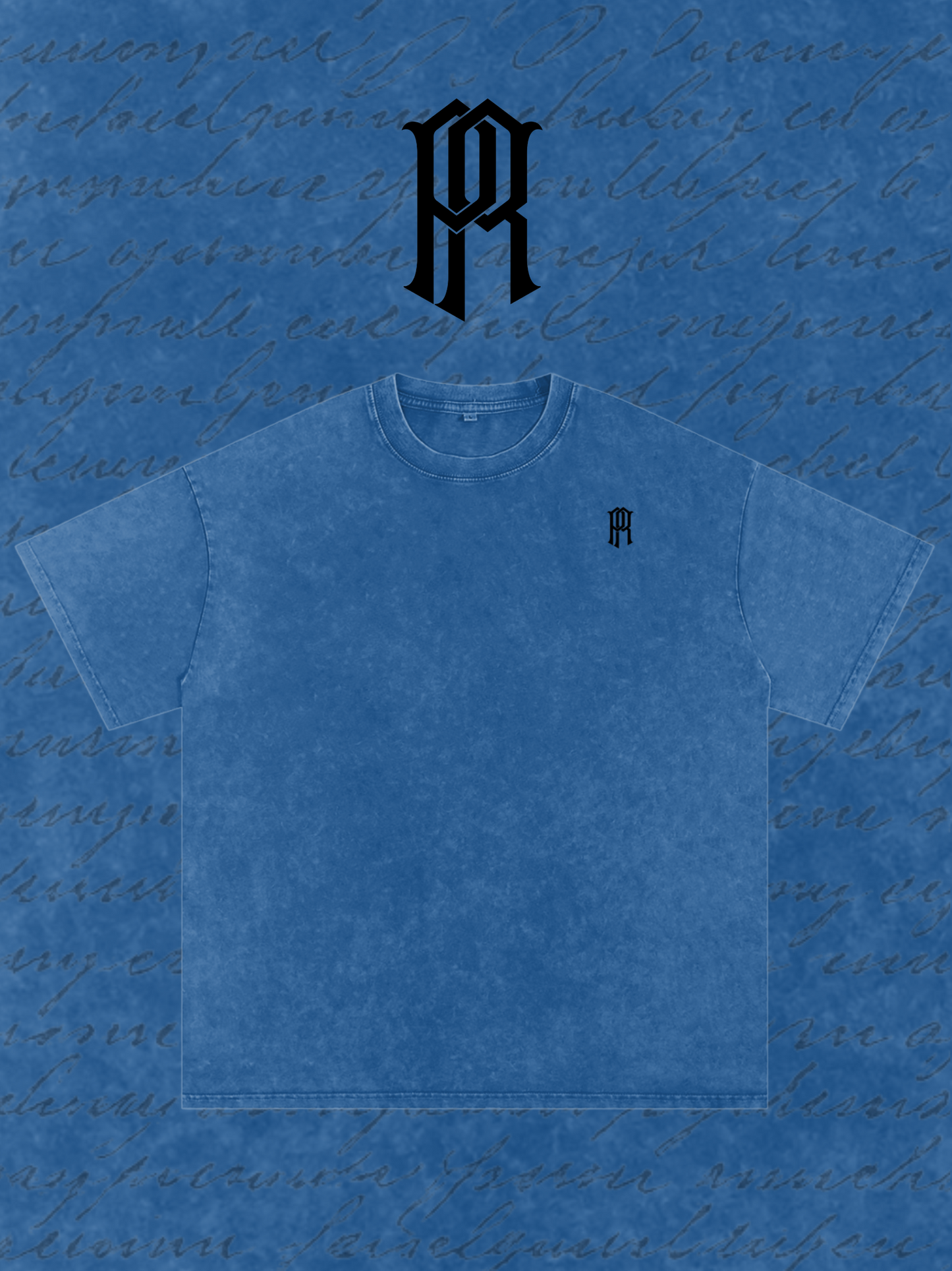 POOR RICHARD - Parchment Fade - Oversize T-Shirt - 250 GSM