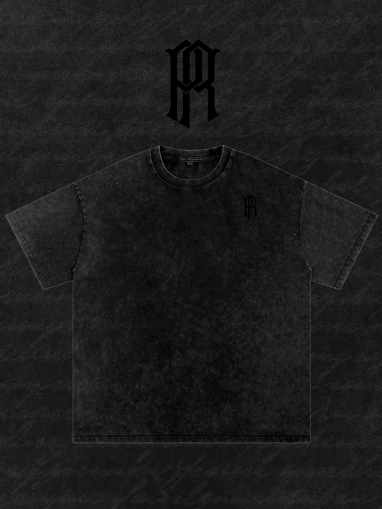 POOR RICHARD - Parchment Fade - Oversize T-Shirt - 250 GSM