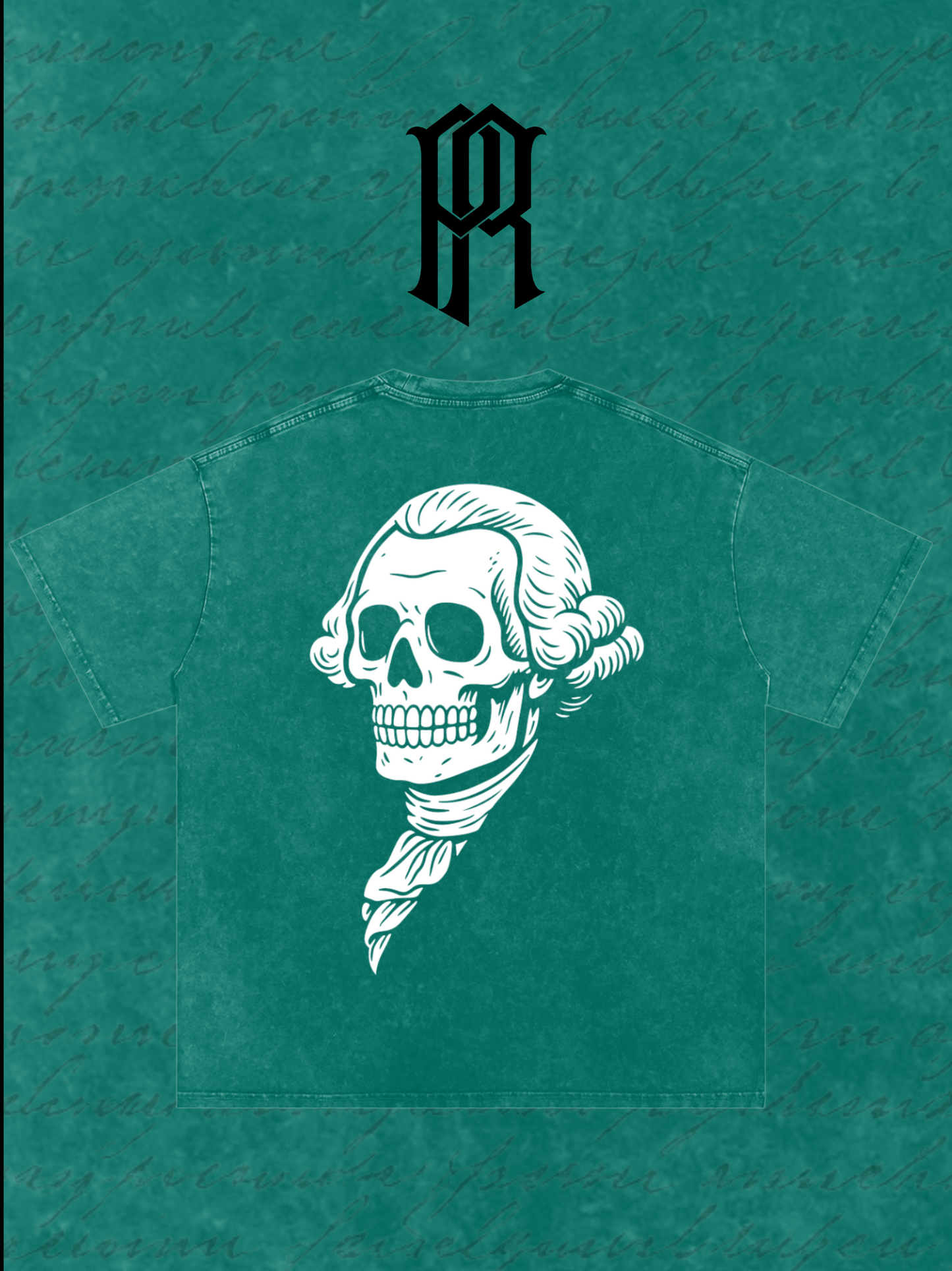 POOR RICHARD - Parchment Fade - Oversize T-Shirt - 250 GSM
