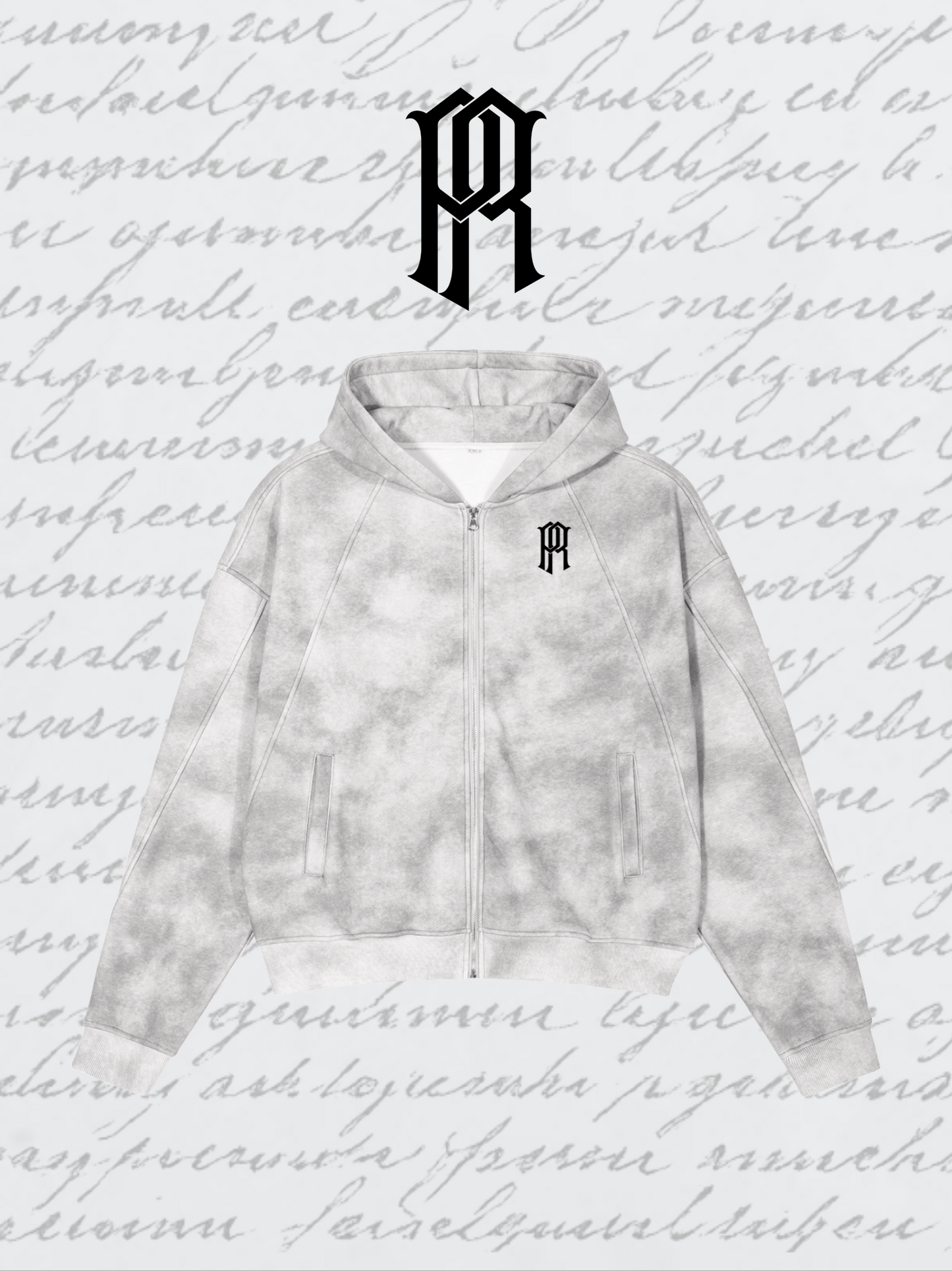 POOR RICHARD - Lake Wash - Zip-Up Fleece Hoodie